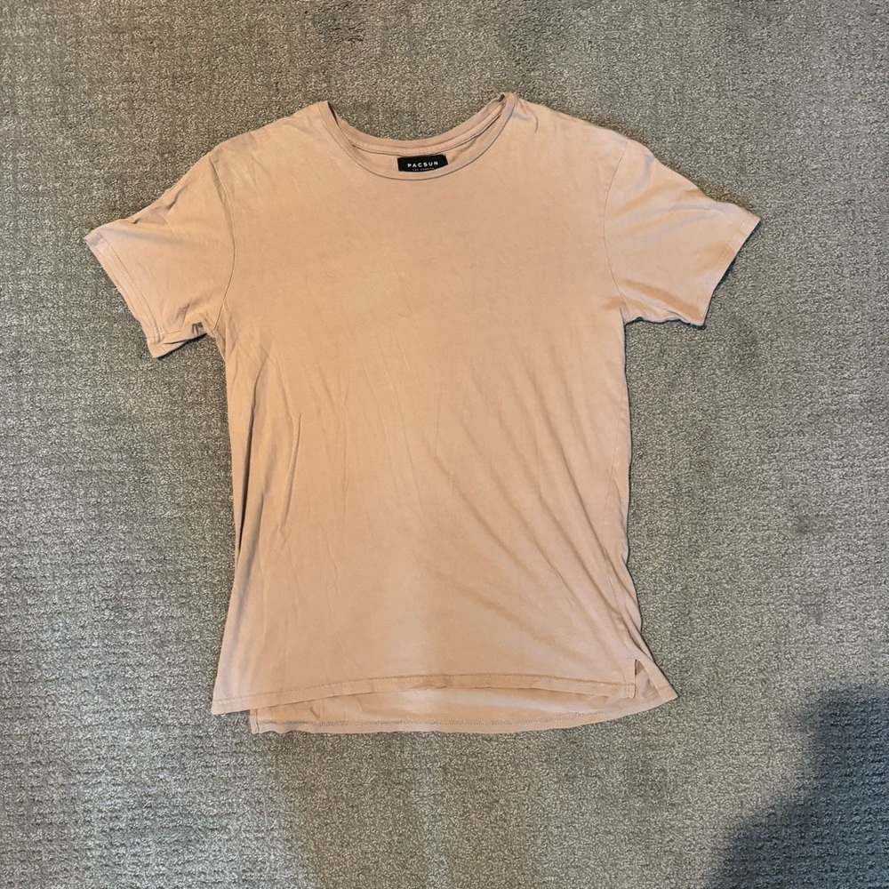 Nudie Jeans Men's Tan T-Shirt